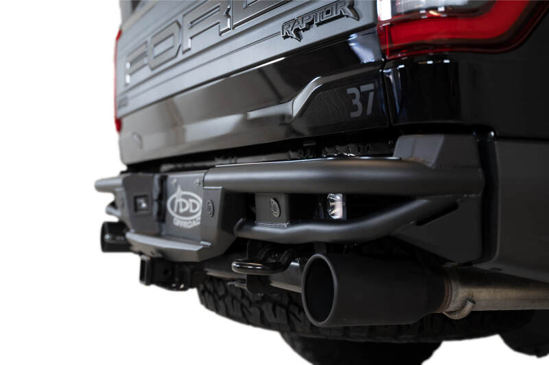 Ford F-150 Raptor Bumper - Rear - Addictive Desert Designs - Pro Bolt-On - Hammer Black - `21-`27